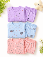 3-Piece Premium Cotton Baby Suit Set