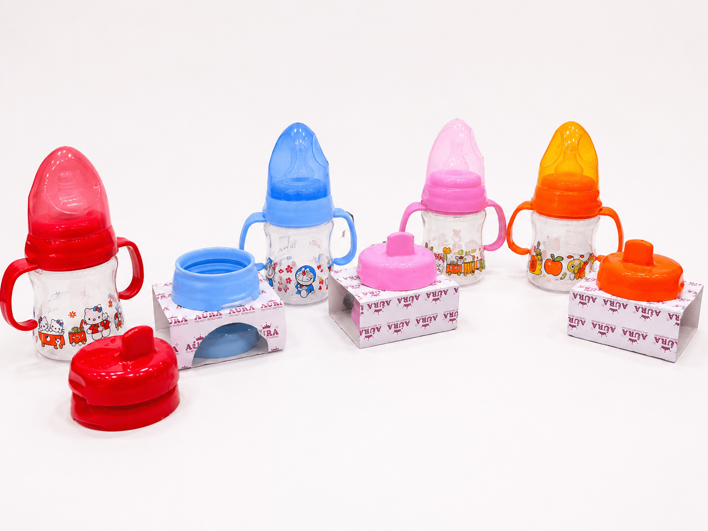 3-in-1 Baby Feeding Cup | Feeder, Sippy Cup & Training Mug | BPA-Free Baby Bottle