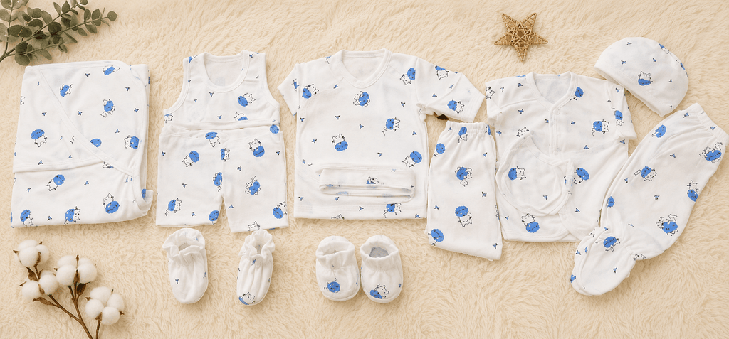 ✨ Newborn Baby Essentials Set 👶💙