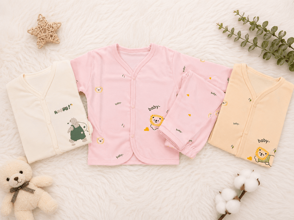 🍼 Adorable Baby Clothing Set 🦁💗