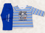💙 Young Cartoon Print – Endless Fun! Boys Outfit Set 👦