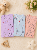3-Piece Premium Cotton Baby Suit Set